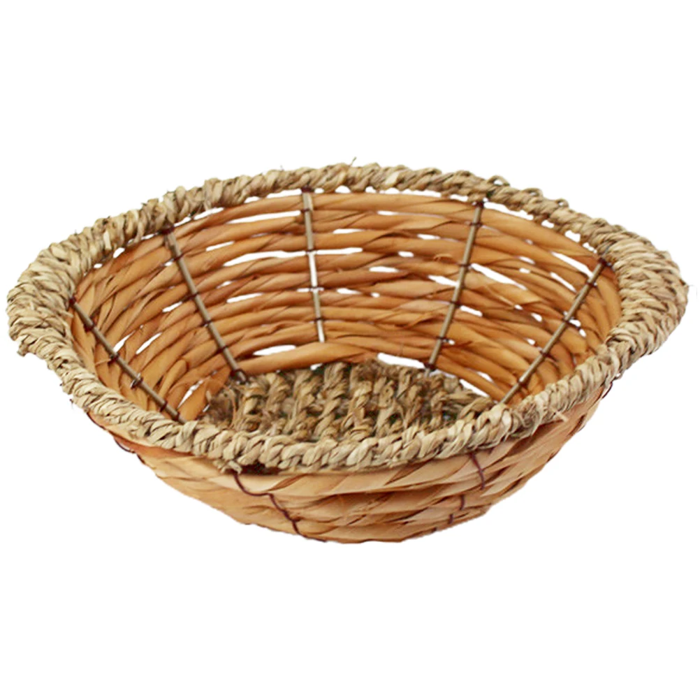 

Woven Casserole Mat Stone Pot Holder Heat Insulation Pad Multi-Function Kitchen Tableware Protective Tray Desktop Basket For Hot