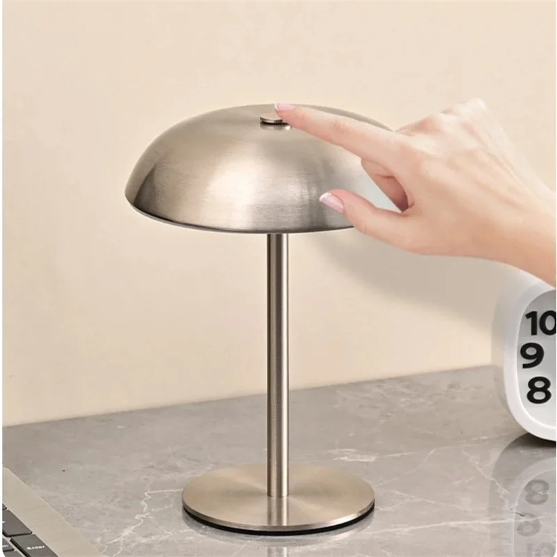 Mushroom USB Rechargeable Lamp Split Palm Tree Night Light Bedside Camping Restaurant Bar Romantic Gift For Couples Teens