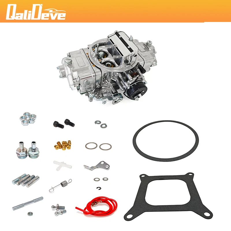 

New Carb BR-67255 4 Barrel 650 CFM Brawler Double-Pumper Carburetor E-Choke bbl Rep for Holley Carburettor 650CFM