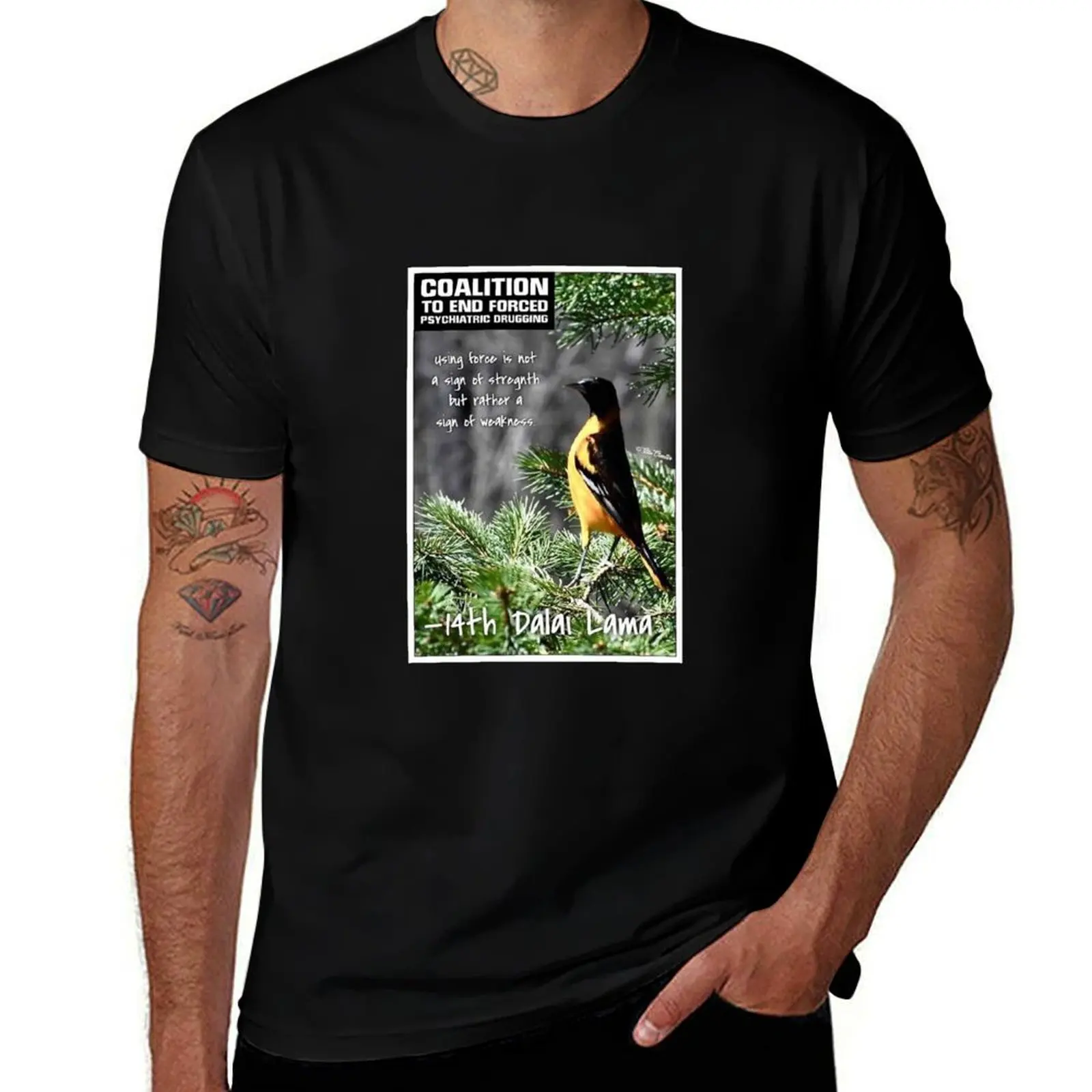 Force Is Weakness T-Shirt Soft Durable Cotton T-Shirt