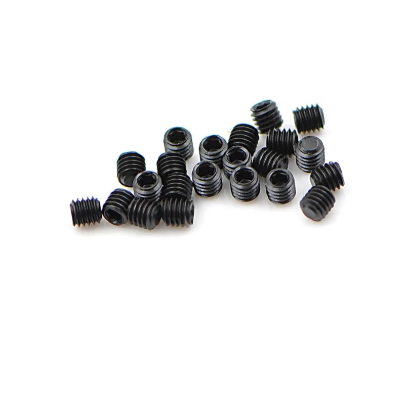 50pcs/Set Small Set Screw M3X3 Inner Hexagon Screw Coupling Fastening Screw For DIY Model Making Diameter 3mm