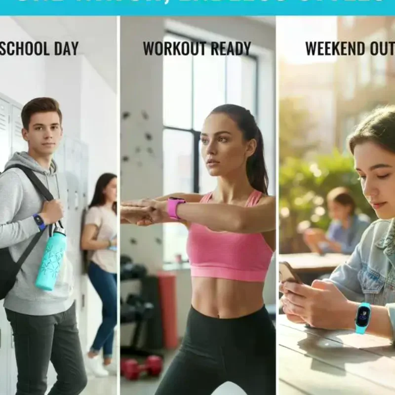 Waterproof LED Electronic Wristband Sports Watch Touch Fashion Casual for Boys and Girls RunningGood Quality