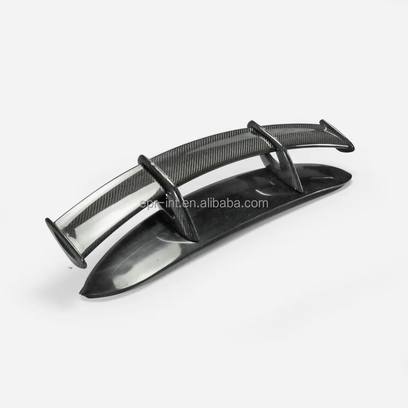 For Mini Cooper R56 Type B Carbon Fiber Roof Spoiler With Fiberglass Base