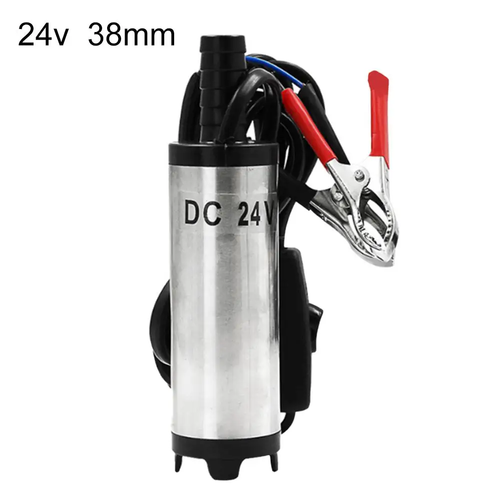 12V 24V Diesel Pump with 3 Meter Hose for Refueling For Vehicles and Transferring Liquids in Motorhomes and Caravans