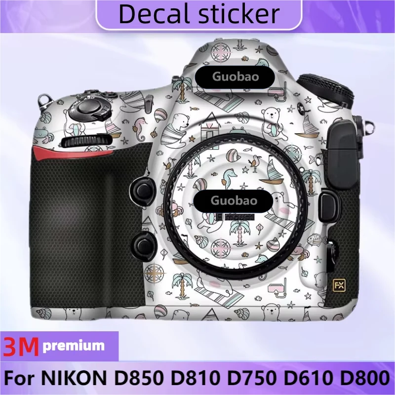 For NIKON D850 D810 D750 D610 D800 Camera Sticker Protective Skin Decal Film Anti-Scratch Protector Coat D 850 810 750 610 800