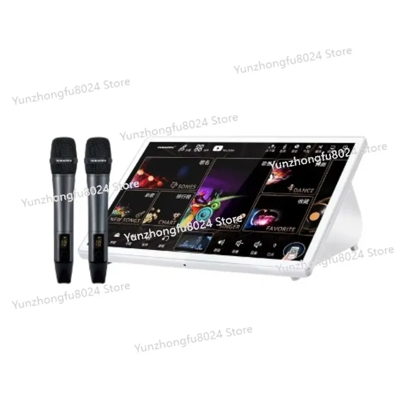 

New 2025 Latest 18.5 5-in-1 4T Professional Portable Karaoke Music Player Durable Machine Home Theater Party KTV System