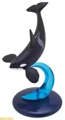 Japanese Genuine Gacha Scale Model Marine Organism Dolphin Killer Whale Humpback Sperm Whale Action Figure Toys