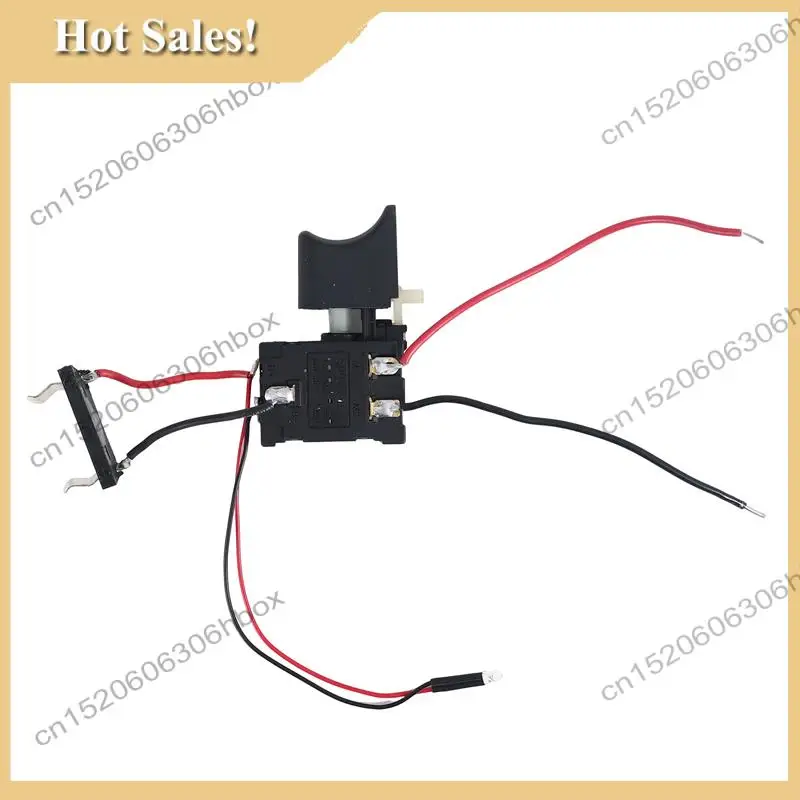 -HOPE DC 7.2 V - 24 V 16A مفتاح التحكم في المثقاب الكهربائي مفتاح الزناد اللاسلكي مع ضوء صغير لأداة الطاقة #6