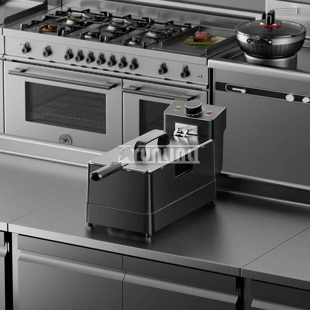 ขนาดใหญ่ความจุอัจฉริยะ Deep Fryer Commercial Electric Fryer French Fries Freidora Electrica เครื่อง Fritadeira Eletrica