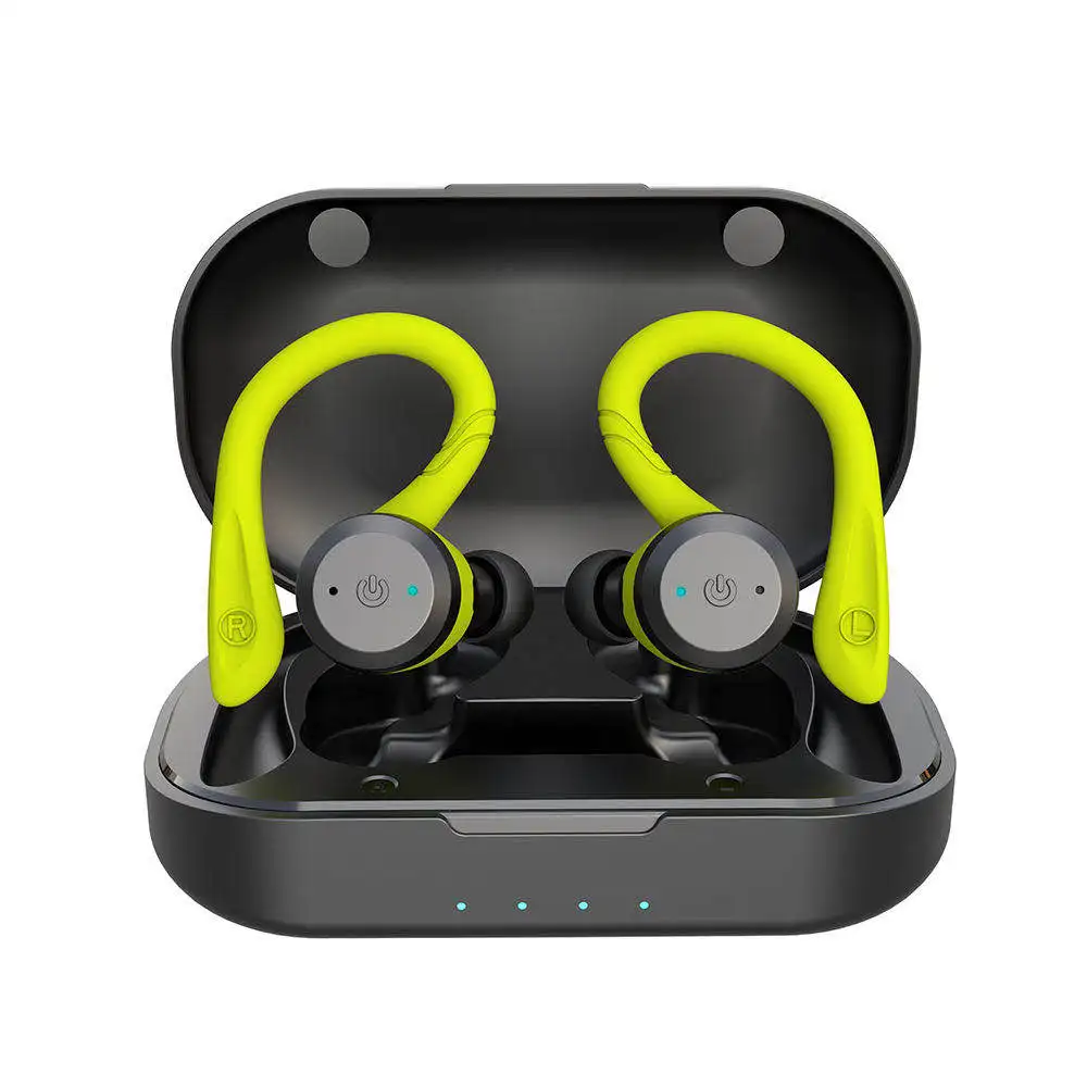 IPX7 Waterproof Wireless TWS Blue tooth 5.0 In-Ear Earbuds Noise Canceling HiFi 3D Stereo Sound with Mic and Charging Box