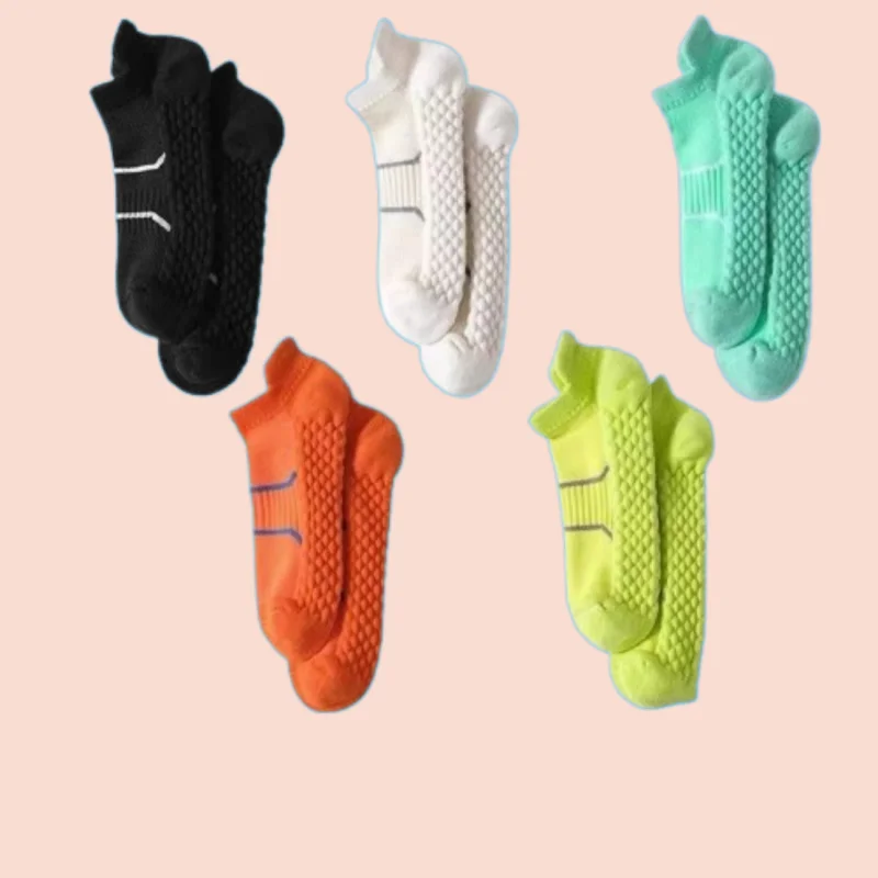 

10/20 Pairs Breathable Men's Heel Protection Boat Socks Men's Running Summer Mesh Socks Sweat-absorbent Sports Leisure Socks