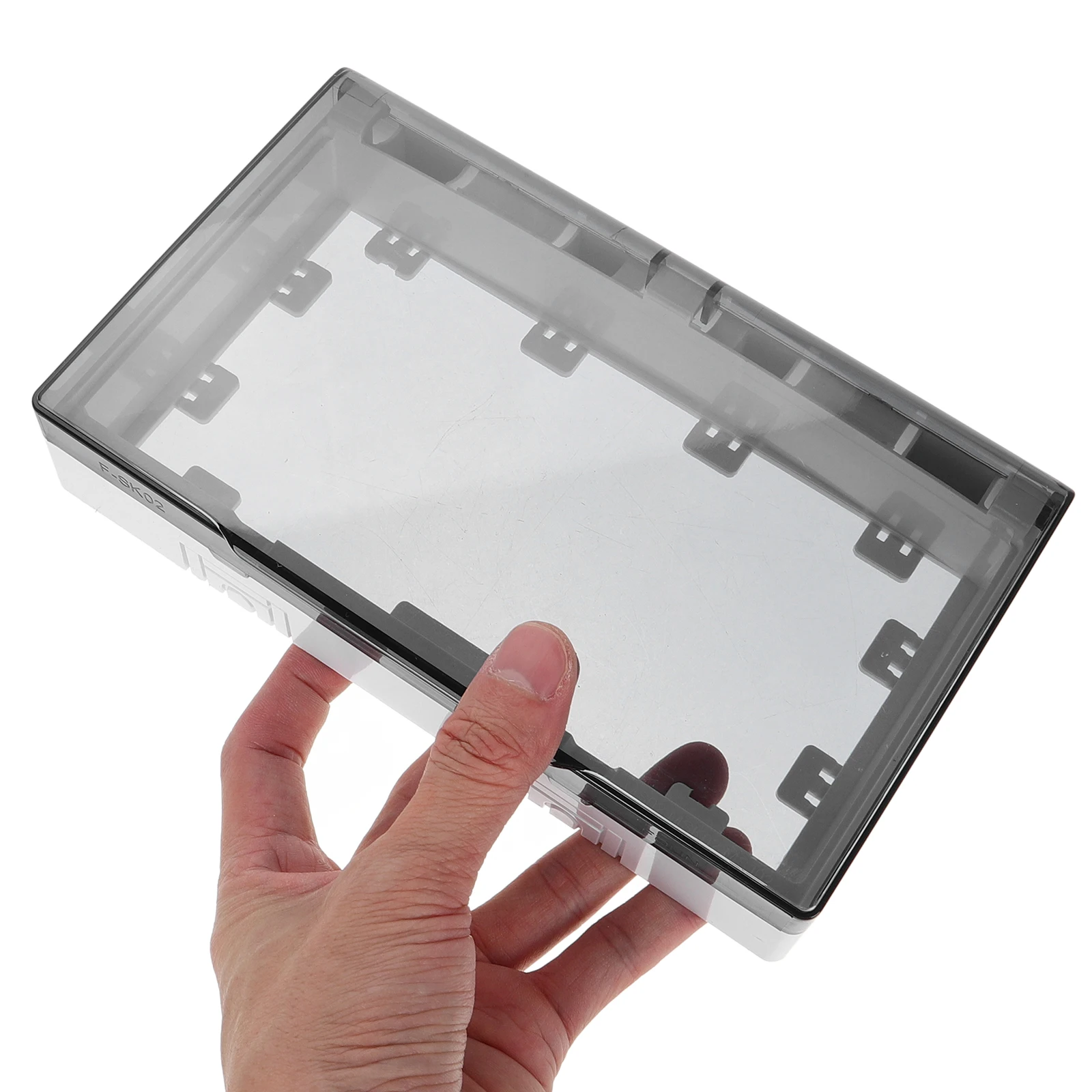 Waterproof Cover Switch Outlet Ultra Thin Protective Guard Sticky Wall Plate Socket Receptacle Electrical Plug Cover Anti