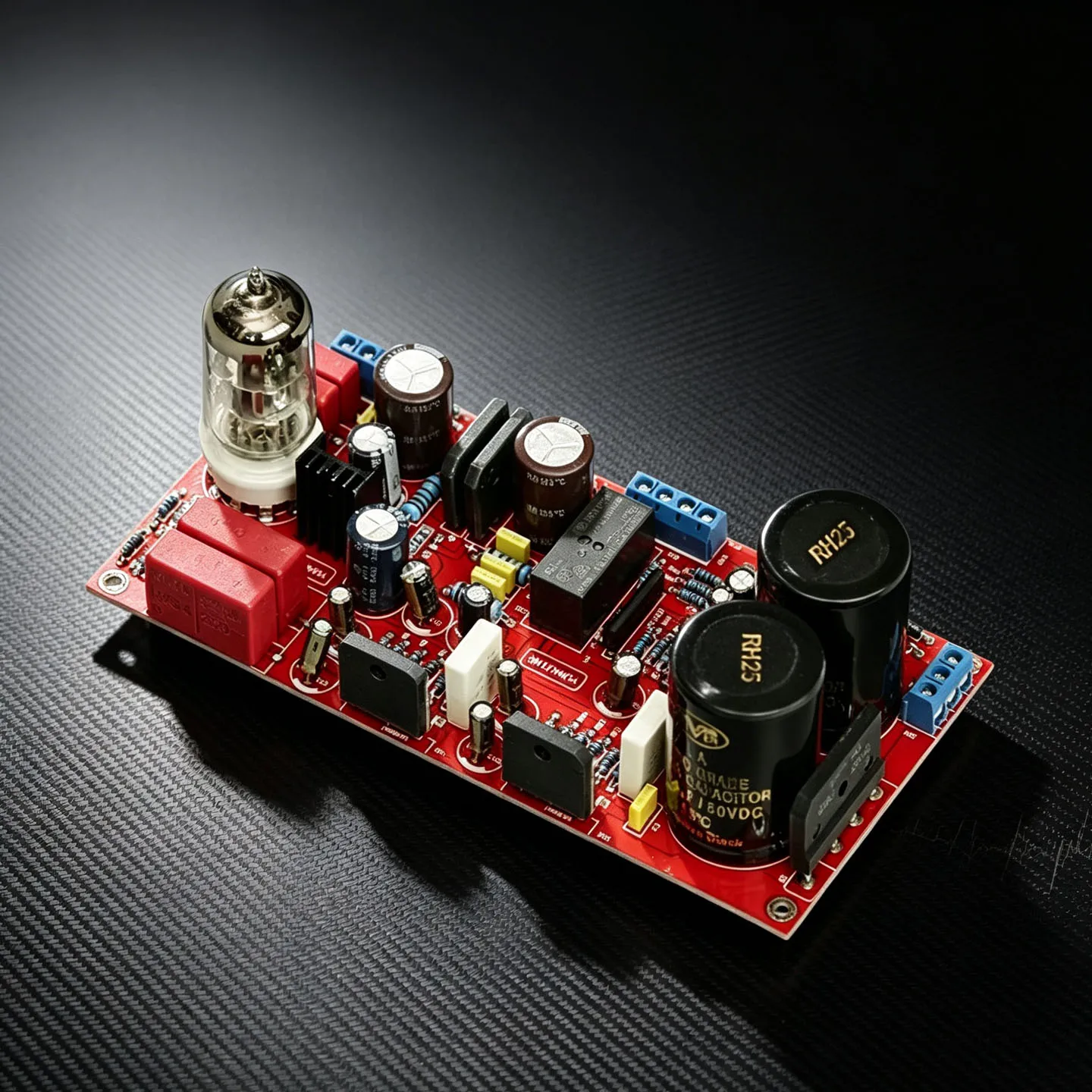 YJCO LM3886TF6N11 Vacuum Tube Amplifier Board HIFI Audiophile 2-Channel 2×68W Output Power Amp Board with NOVER Filter Capacitor