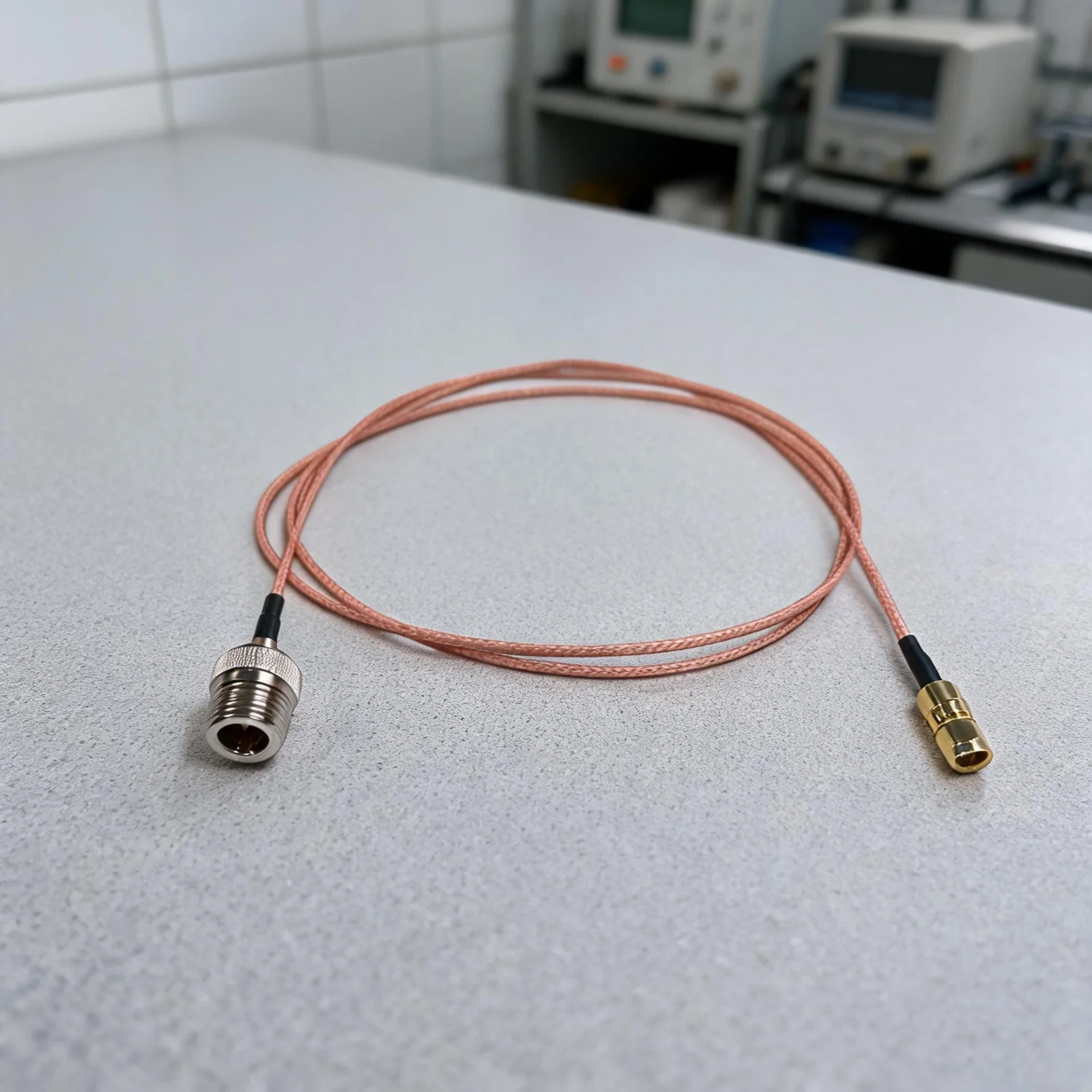 RG316 for coax Cable N-Type Outdoors for pass Pigtail Cable SENSE THROUGH HELIUM WINDOW Lightweight MINER 100 Cm 50 Ohm