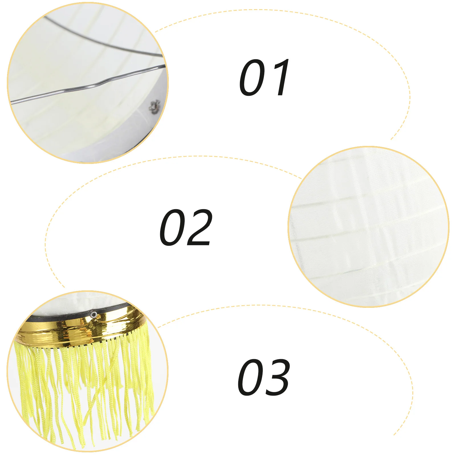 

Folding Lantern Waterproof Cloth Japanese Hanging Oval Decorative Home Party Wedding DIY Craft Lightweight Durable Steel