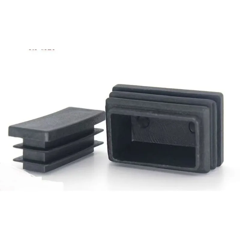 

50 мм x 50 мм, 50 мм × 75 мм, 75 мм x 75 мм, прямоугольная вставка, торцевая заглушка, пластиковая заглушка для металлических труб, забора, скользящей вставки, стульев и мебели