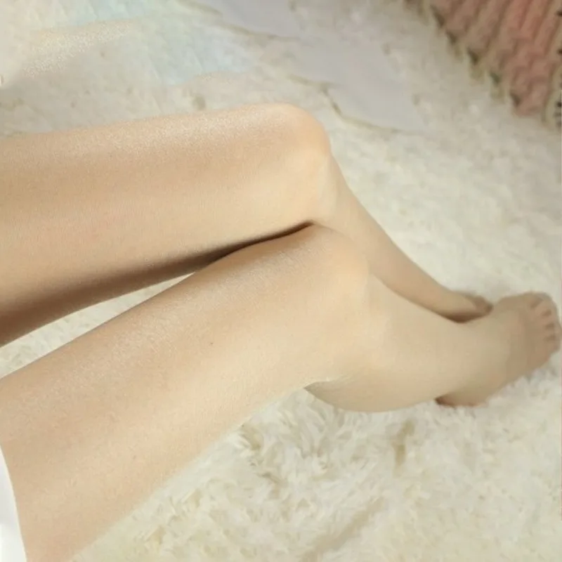 Spring Summer Pearl Pantyhose Unhooked Thin Pantyhose 0d Sexy Invisible Base Stockings Comfortable Breathable