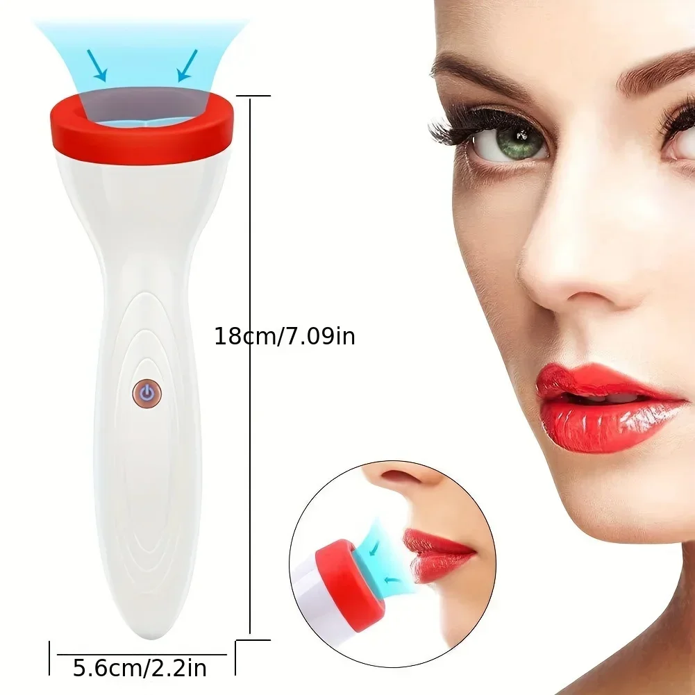 USB Electric Lip Enhancer Silicone Enhancement Lip Plumper Device Beauty Personal Care Gift for Women