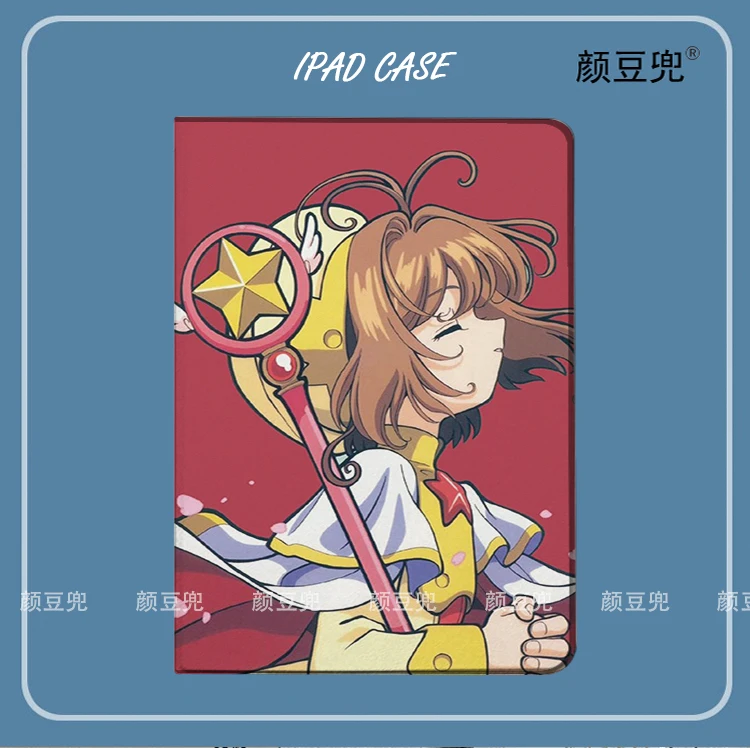 

SAKURA Card Captor Anime For iPad Air 4 5 6 Mini 4 5 6 Case Luxury Silicone For Pro 13 12.9 11 10.5 inch For iPad 10th 9th Case