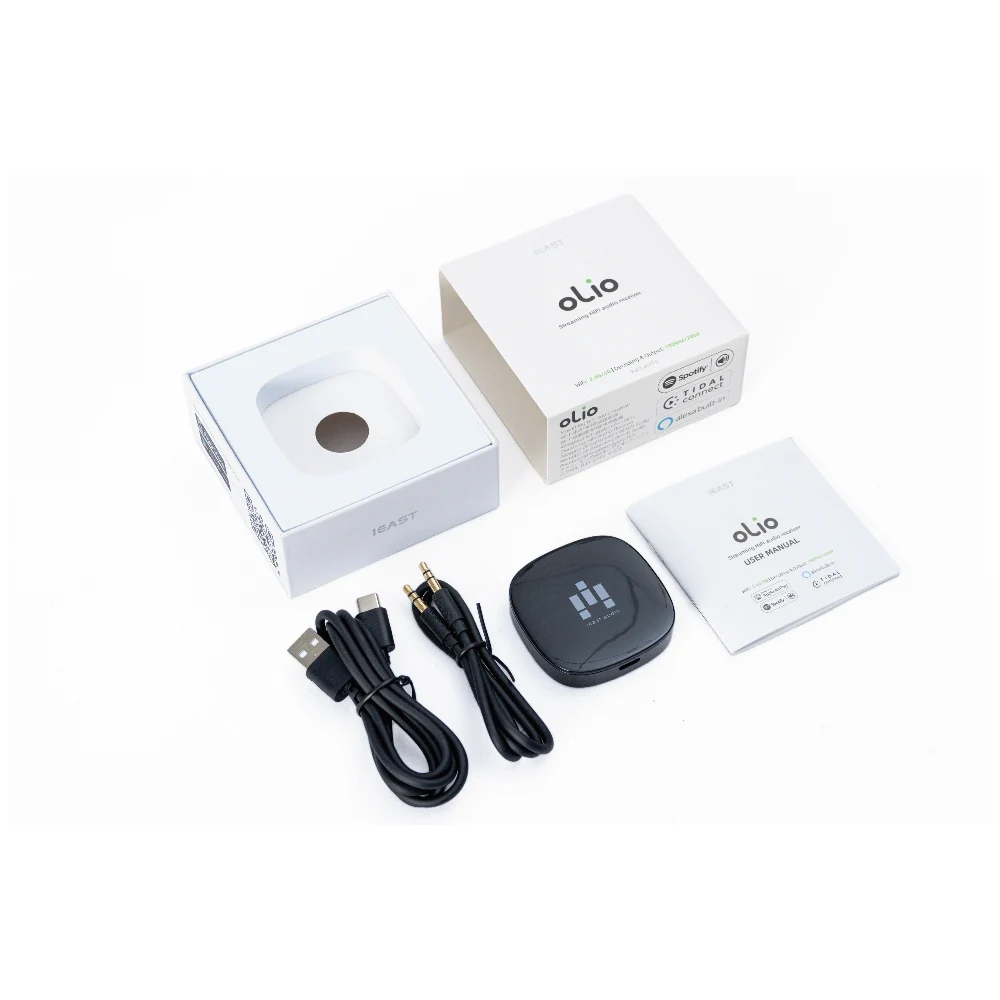 Ricevitore audio ad alta risoluzione Olio Bluetooth 5.2 LDAC |   Uscita RCA da 3,5 mm |   Adattatore HiFi wireless a lungo raggio per amplificatore stereo