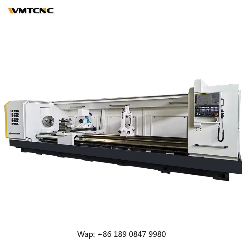 【Hot】Smart Lathe CK61125X6000 Heavy Duty Flat Bed Box Way Cnc Horizontal Lathe Machine Machinery