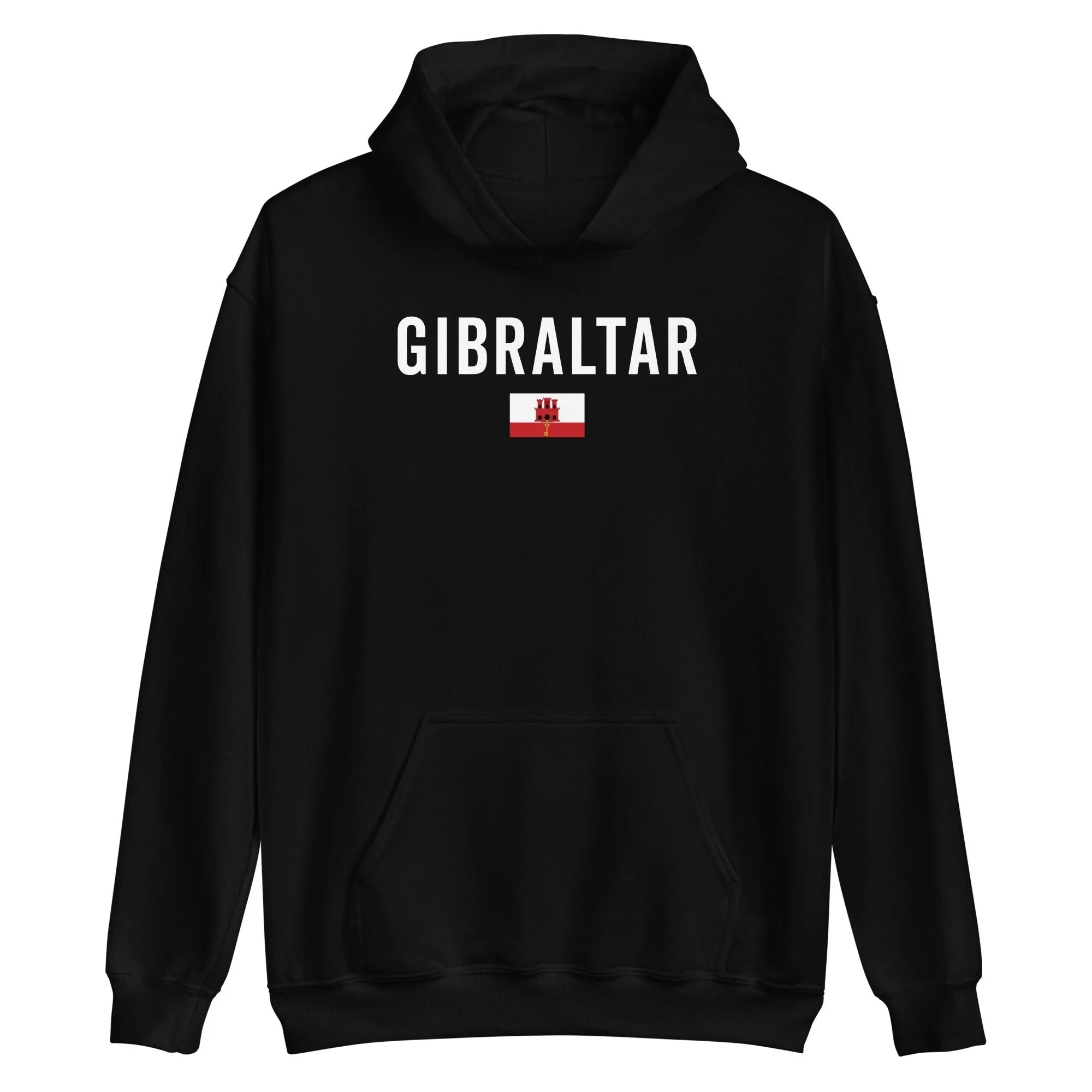 

Gibraltar Flag Hoodie Men's and Women's Long Sleeve Sweatshirt Y2k Tops Autumn Pullover Men Clothing Retro Sportswear Streetwear