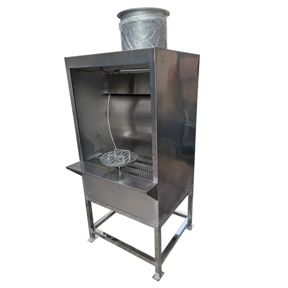 Customizable environmentally friendly painting water curtain cabinet painting table small water circulation paint mist view 5