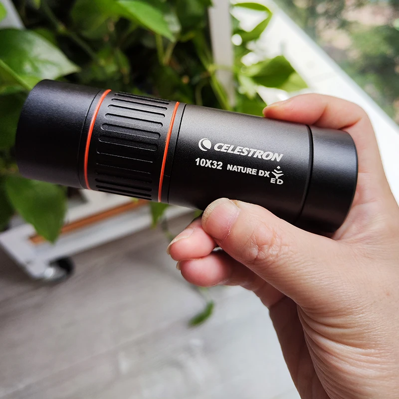 Celestron Natural DX10x32 ED Monocular High-Definition Low Night Vision Bak-4 FMC Optical Lenses Nitrogen-Waterproof Telescope