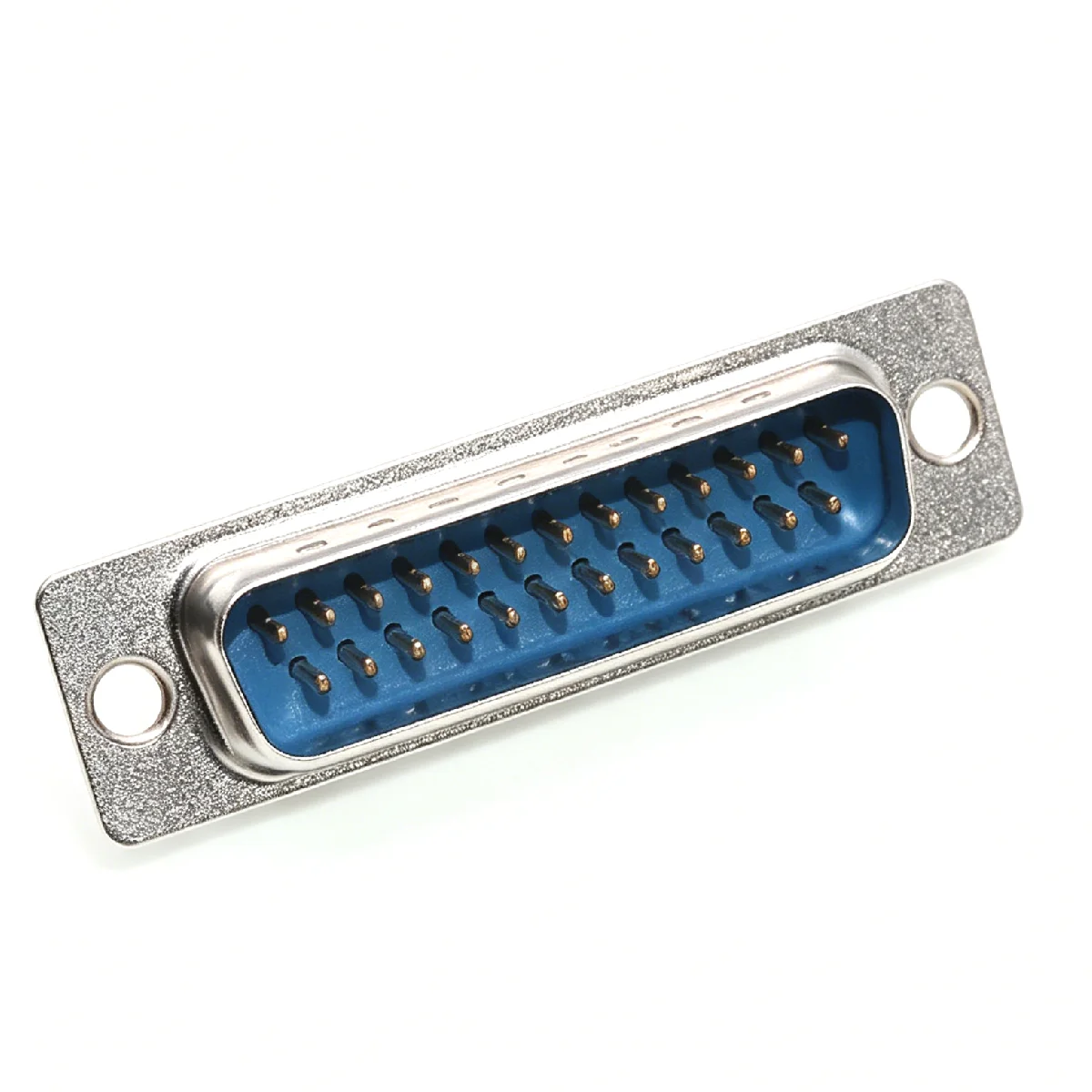 10 Stück Schweißdraht Typ DB25 25-Pin Parallel-Port Stecker/Buchse + Kunststoffgehäuse weißer Kleber zweireihiger DB-Steckverbinder – Detail 3