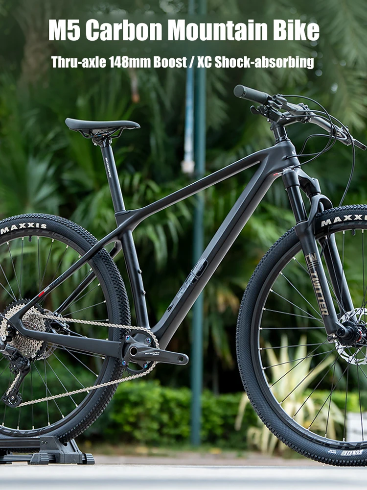 AliExpress TWITTER Cheap Wireless Carbon Mountain Bike 27.5 29er Wheeltop EDS OX-13S Electronic MTB Bicycle Inner Cables With MT200 Brake For Men