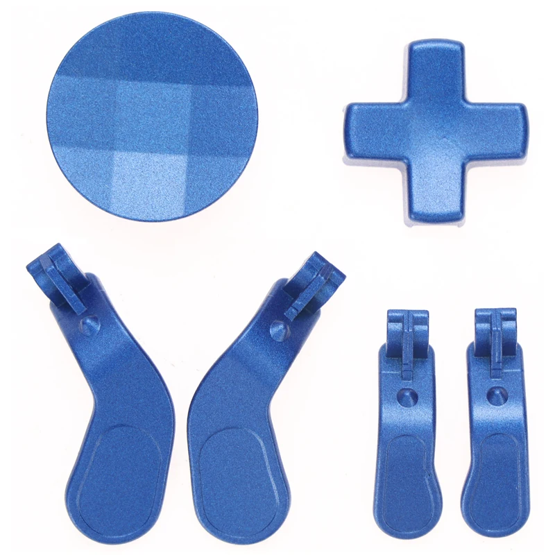 6 in1 المعادن D-وسادة الزناد المجاذيف استبدال Thumbstick ل Xbox One النخبة تحكم سلسلة 2 أجزاء طقم تصليح الملحقات