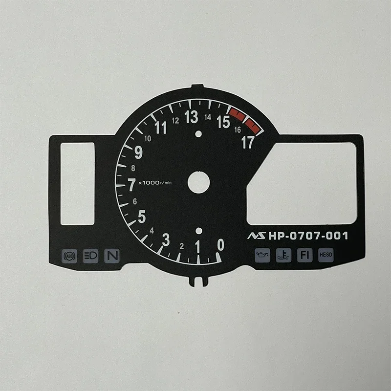 Motorcycle Meter Sticker Disc For Honda CBR 600 RR 2007-2011 Speedometer Tachometer Odometer Instrument Tachometer Paper Faces