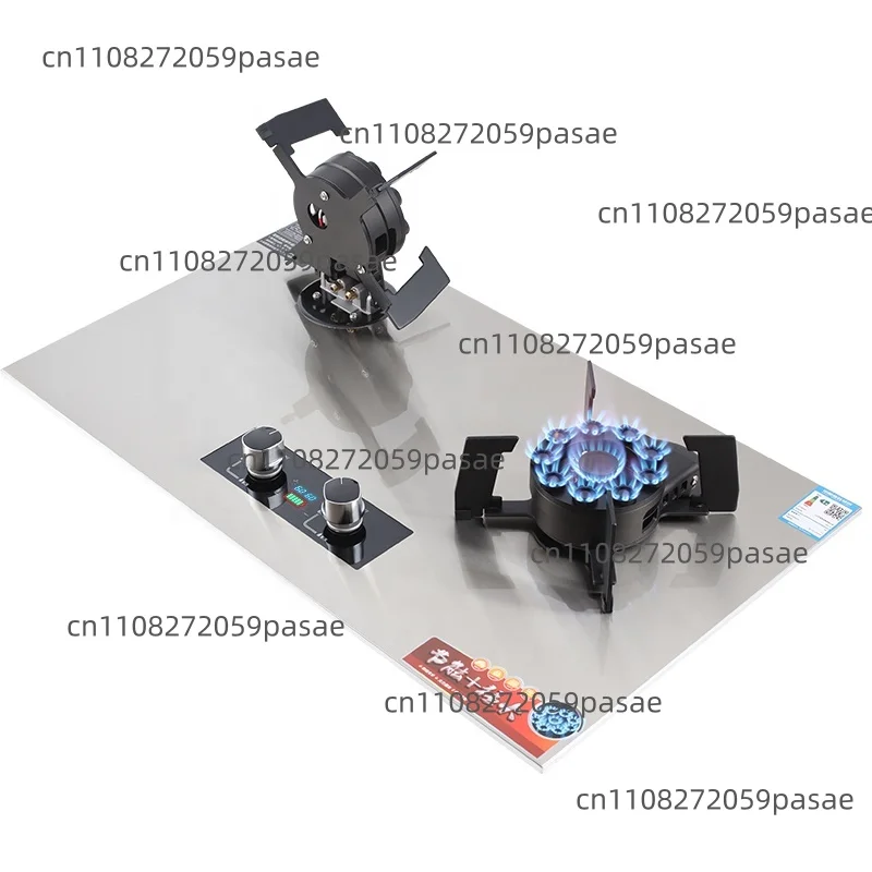 Professional desktop built-in smart modern LPG kitchen cooking 2 plates double gas stove stove