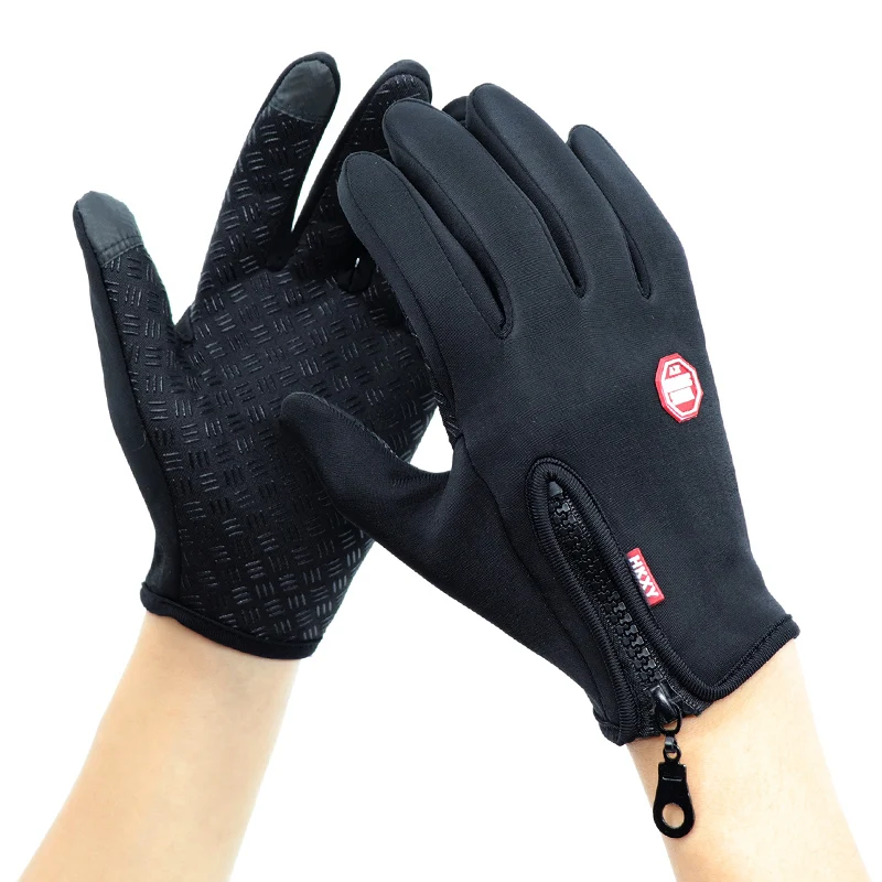 Hot Winter Gym Bike Gloves For Men and Women Windproof Non-Slip Touchscreen Warm Outdoor Cycling and Driving Motorcycle Gloves