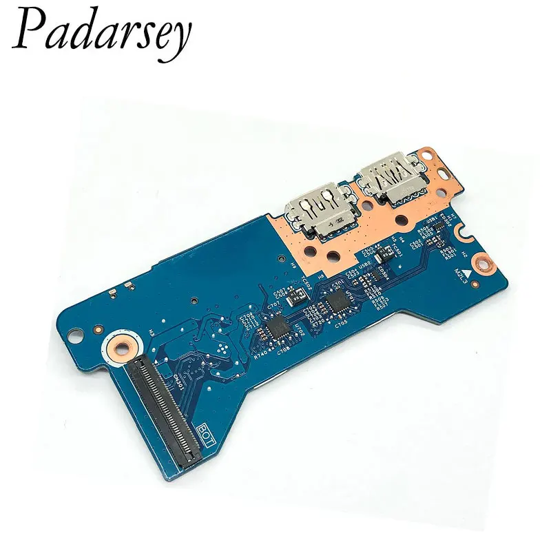 Padarsey portátil leitor de cartão usb placa botão de energia para lenovo ideapad flex 5 14iil05 14itl05 14are05 15iil05 448.0k115. 0011