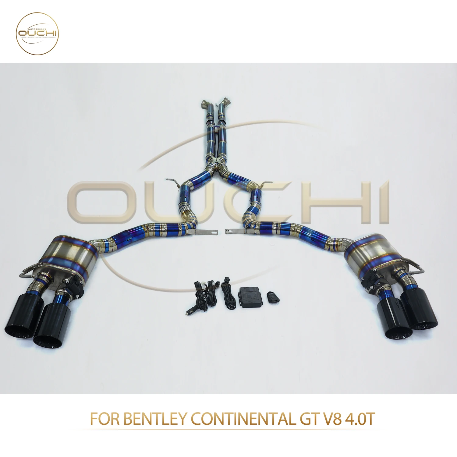 

OUCHI Factory Direct Sales Catback for Bentley Continental GT V8 4.0T TC4 Exhaust With Pneumatic Valves Muffler Tips Auto Parts