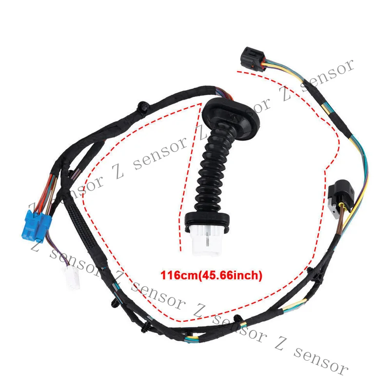 Z+ Rear Door Harness w/Connector Fits For Dodge For RAM 1500 2500 56051931AA New