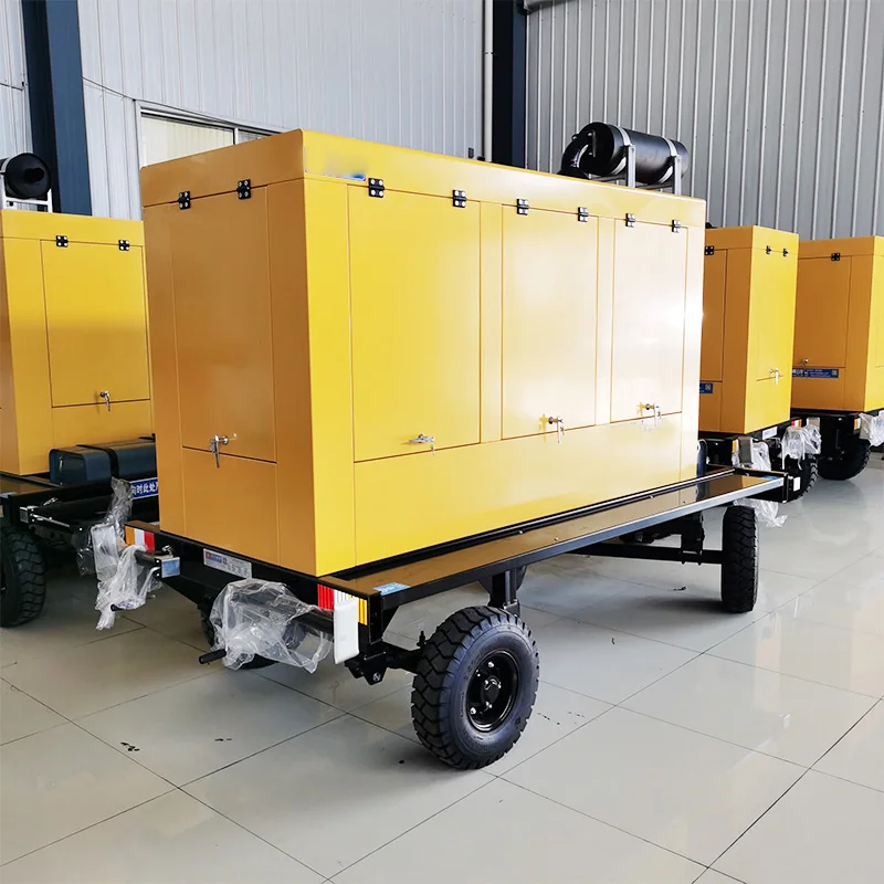 Generators Industrial Commercial Custom Generator 50KW 80KW 100KW 200KW Emergency Power Equipment Manufacturer Direct Sale