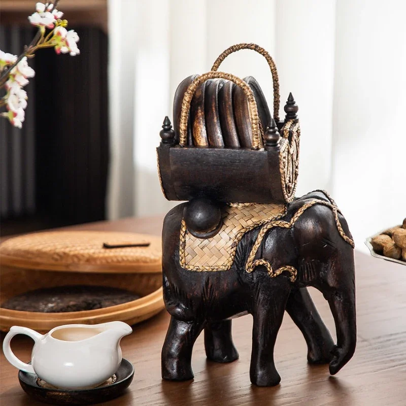 Solid wood rattan coaster round creative water cup thermal insulation decorative coaster