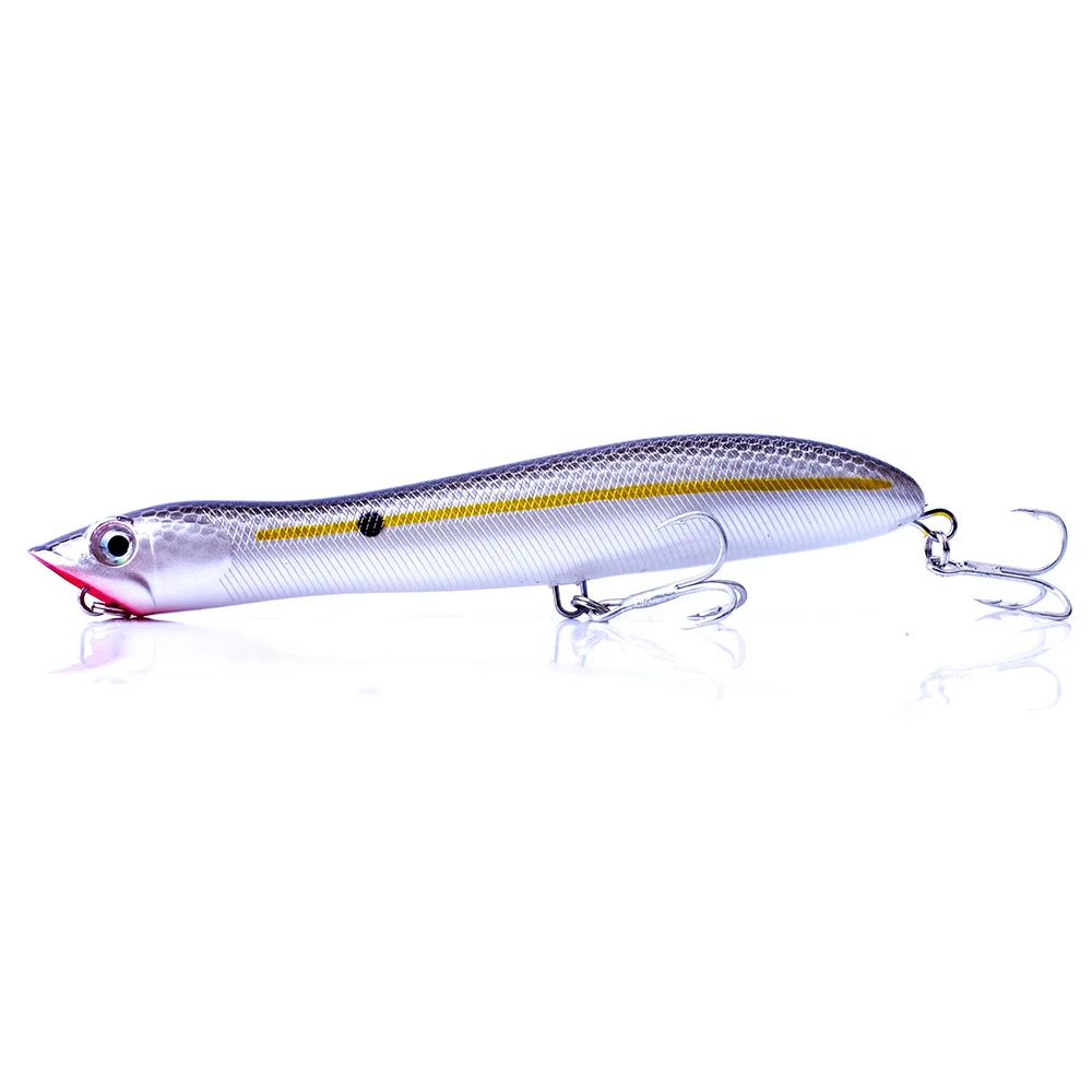 BILLINGS 1 Stück Schwimmender Popper Angelköder 12CM 17,8G Schwimmende Wobbler Künstlicher Harter Köder Patchinko Oberflächenköder – Detail 12