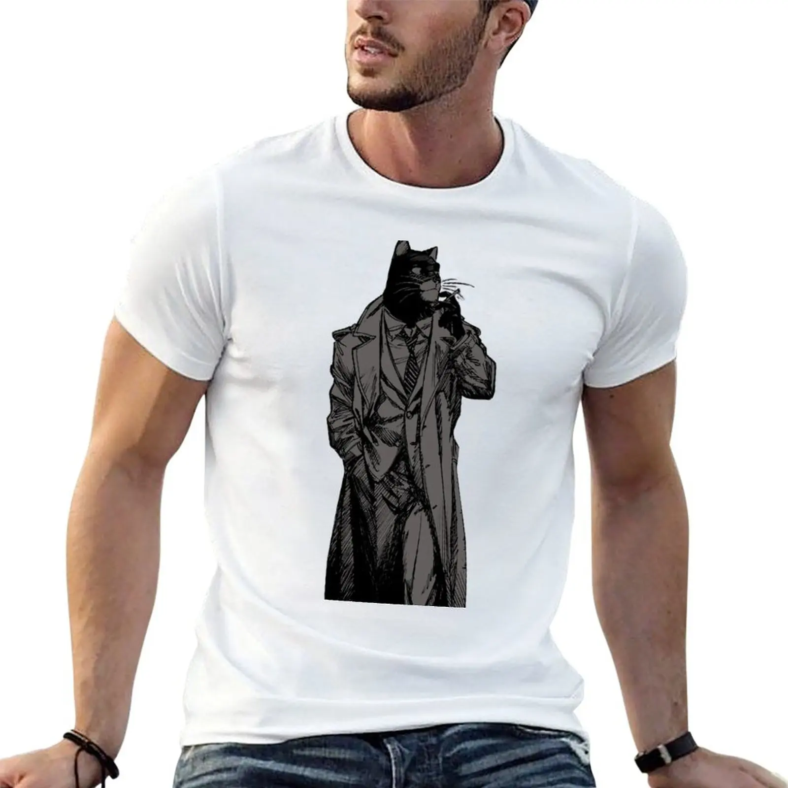 

shirts Amarillo) t Blacksad (From shirts man Blacksad: anime t for T-Shirt designer
