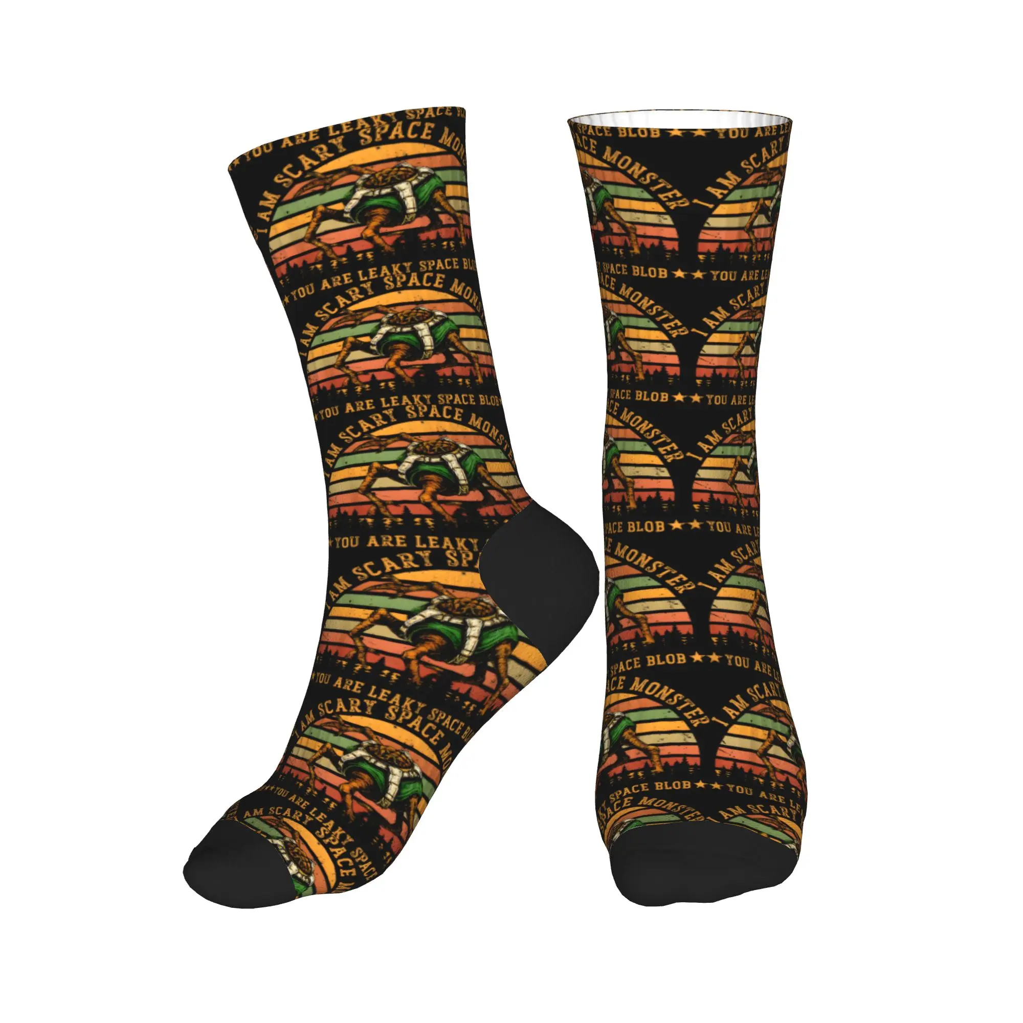 Men's Socks Funny Rocky Project Hail Mary Meme Retro  Stockings Anti Skid Medium Soft Socks Spring Retro Graphic Climbing Socks