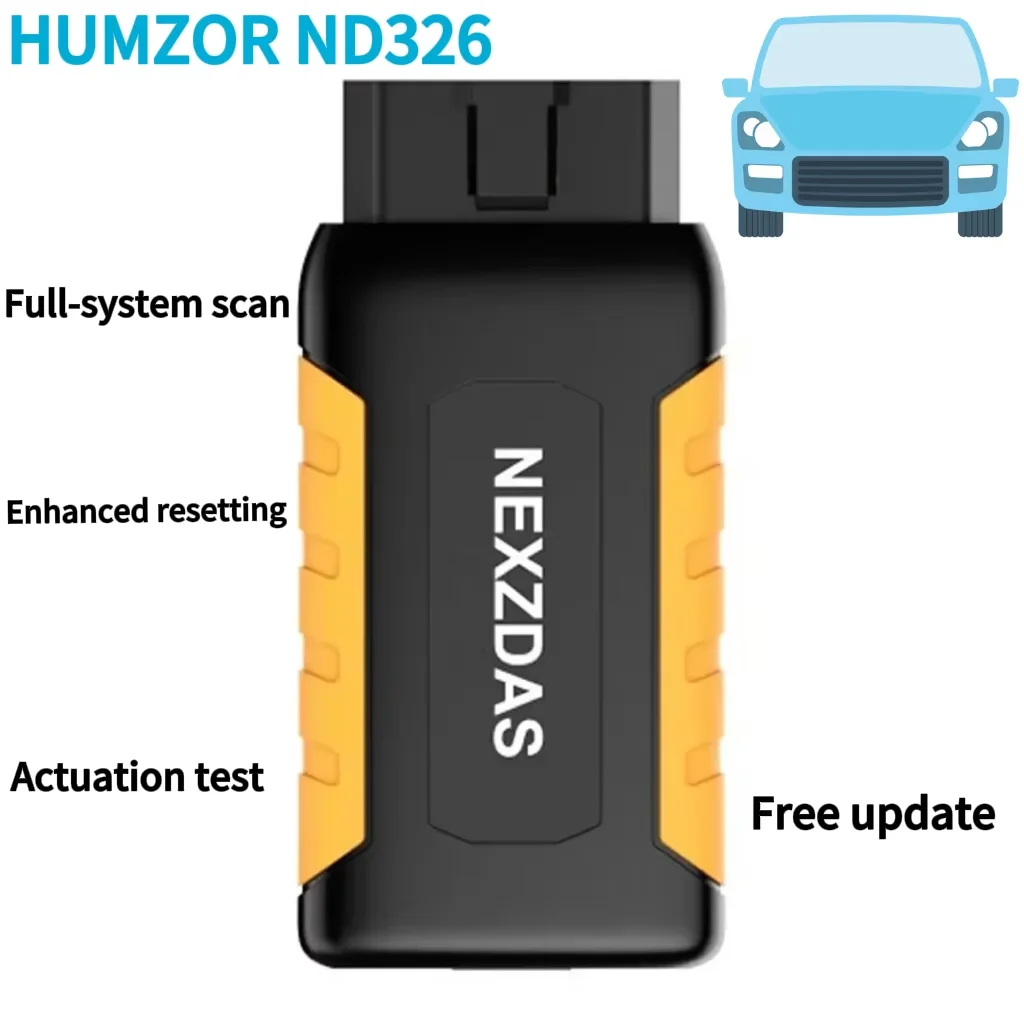 Humzor NexzDAS Pro ND326 Full-system OBD2 Bluetooth Auto Diagnostic Tool with Special Functions