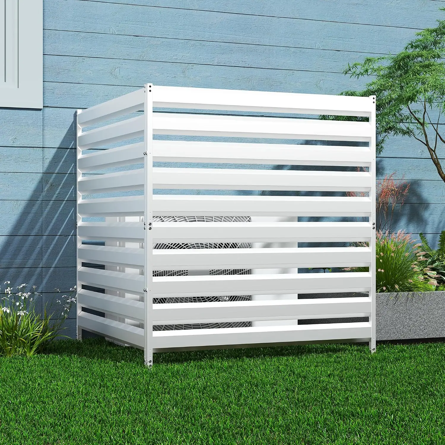 Metal Privacy Fence 42