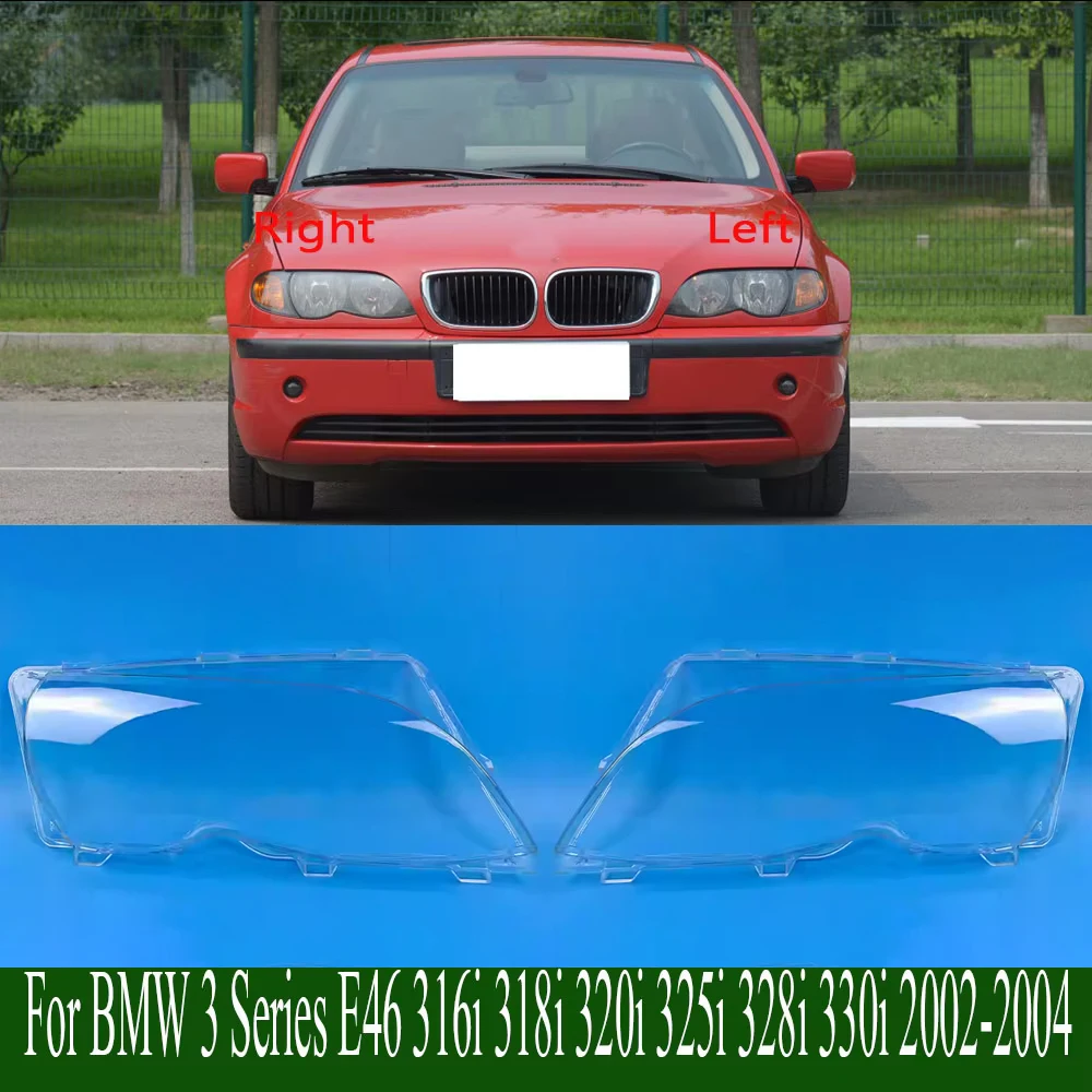 

Прозрачный чехол-крышка для передних фар BMW 3 серии E46 316i 318i 320i 325i 328i 330i 2002 2003 2004