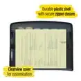 Pocket Expanding File with Reminder Tabs, Black (35294)