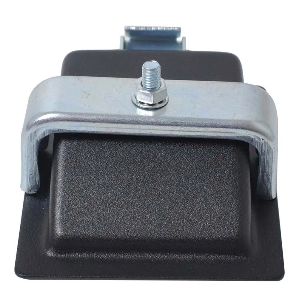 

1pcs Heavy Duty Car Toolbox Lock With Keys Black Paddle Latch For Trailer Rv Anti-Theft Hook Locks Zinc Alloy