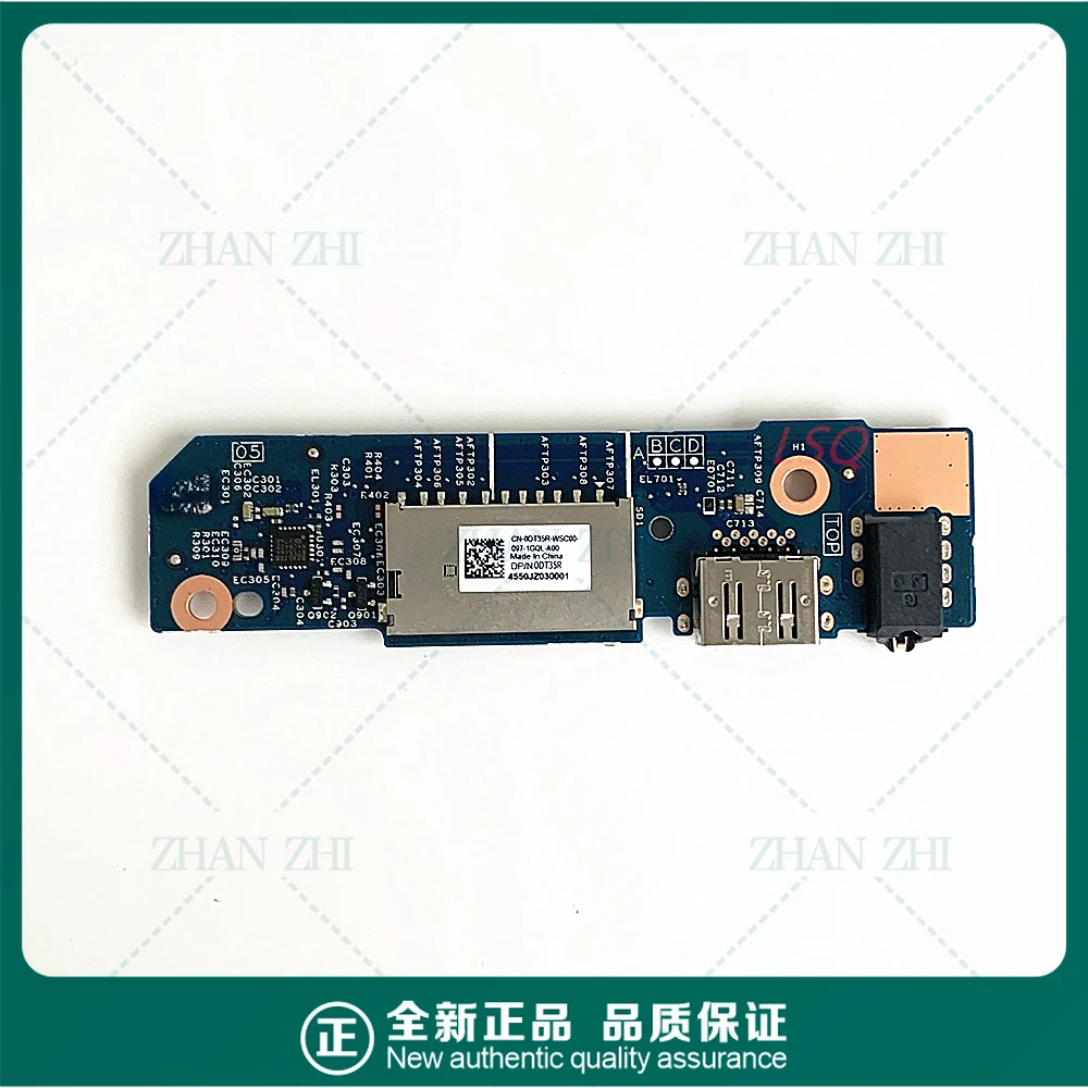 For Inspiron 7405 5400 5406 2-In-1 USB Audio, Card Reader Panel 19A98-1