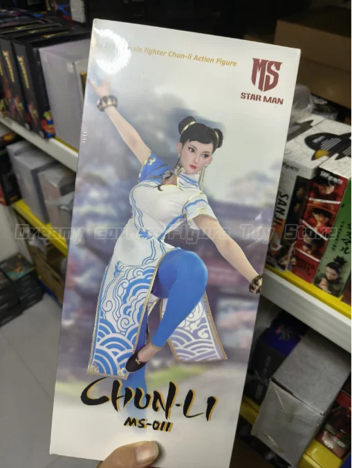 In Stock】Original STAR MAN MS-011 CHUN-LI Female Fighter Blue