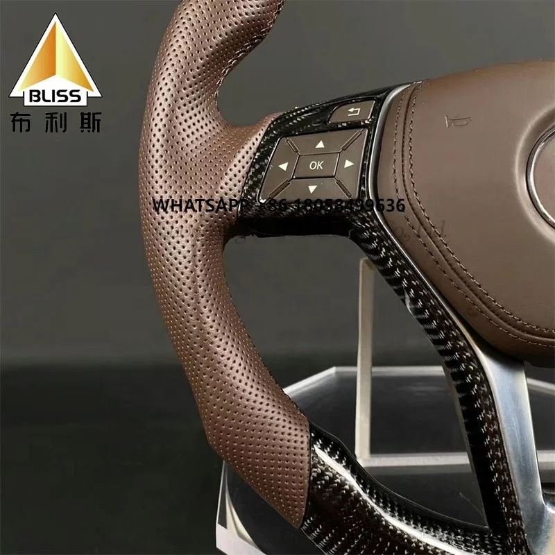 

Steering Wheel Racing Car Steering Wheel Cover Leather Steering Wheel Gaming Locks for G350